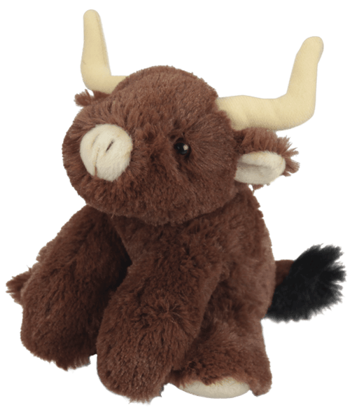 Tyson Jr. - Longhorn Cow - 8 inch - Cowhide and Conchos