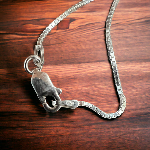 Whale Festoon Necklace - Sterling Silver - Cowhide and Conchos