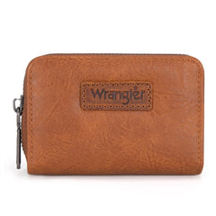 Wrangler 3PCs Set Mini Top Handle Crossbody Set - Saddle - Cowhide and Conchos