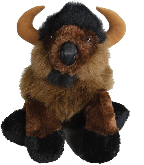 Buffalo 16in Snuggle Up Stuffie - Cowhide and Conchos