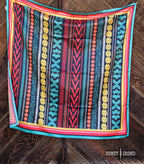 Chama Wild Rag - Cowhide and Conchos