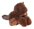 Purrfection Beaver 16in Snuggle Up Stuffie - Cowhide and Conchos