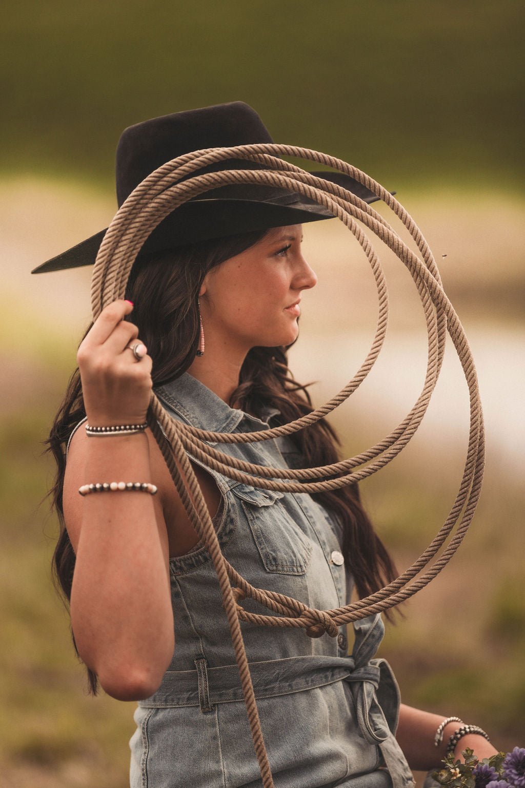 Wildflower Western: A Cowhide & Conchos Lifestyle Shoot - Cowhide and Conchos