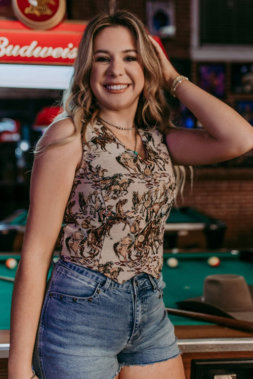 Apparel - Cowhide and Conchos