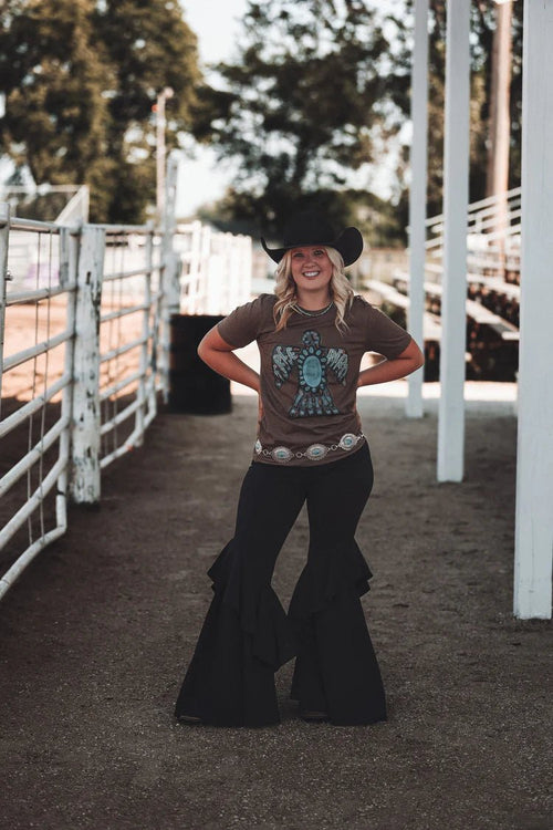 Western Bottoms - Clearance - Cowhide and Conchos