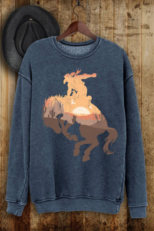 Vintage Cowboy Sweatshirt