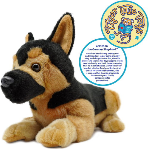 Gretchen The German Shepherd | 13 Inch Stuffed Animal Plush