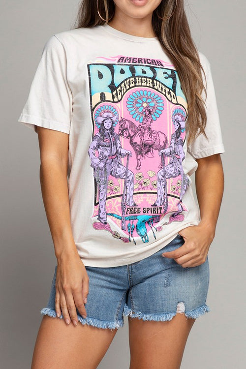 American Rodeo Graphic T-Shirt