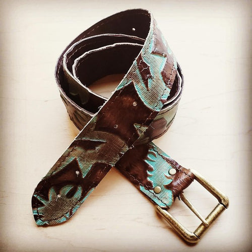 Turquoise Laredo Genuine Leather Belt