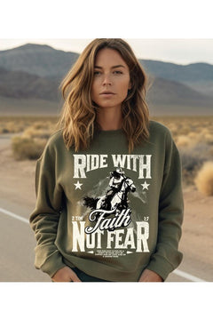 Ride with Faith Sweatshirt