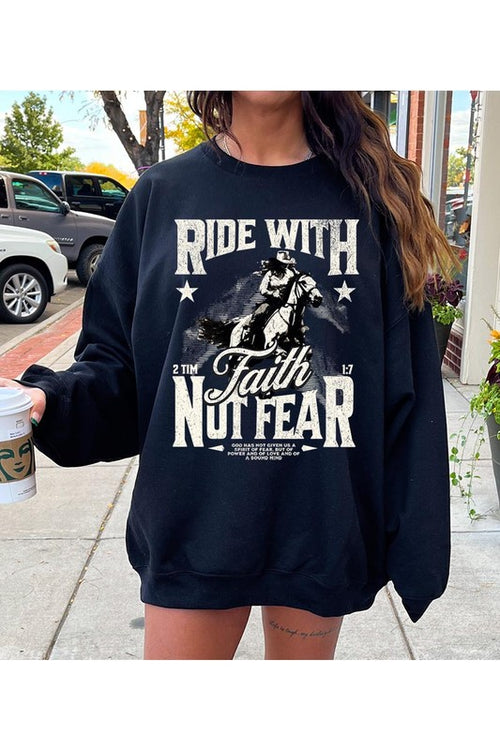 Ride with Faith Sweatshirt