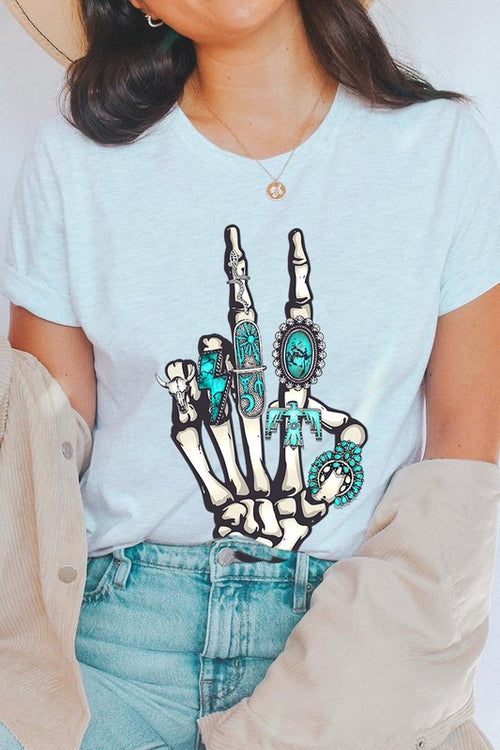 Concho Turquoise Rings T-Shirts