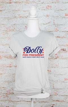 Dolly for President 2024 Softstyle Graphic Tee