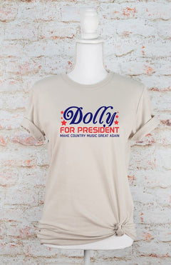 Dolly for President 2024 Softstyle Graphic Tee