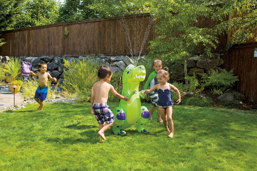 Sprinkler Buddies Dynamic Dino Inflatable Outdoor Sprinkler