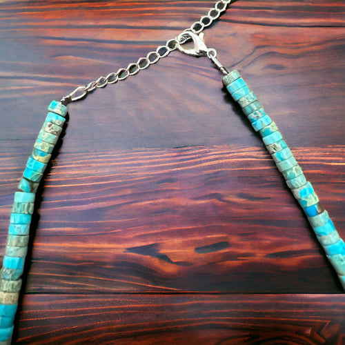 4mm Sterling Pearls and Spiny Oyster - The Vibrant Choker - Cowhide and Conchos