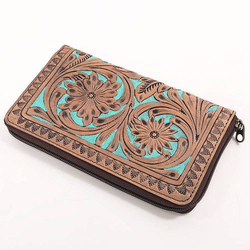 Genuine Leather Western Wallet