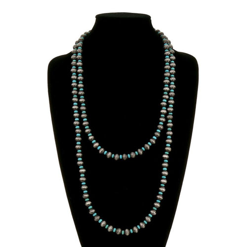 Navajo Style Pearl Necklace