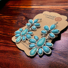 Colorado Turquoise Drop Earrings