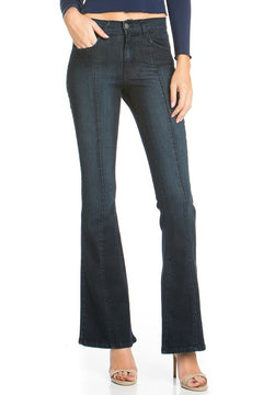 O2 Mid-Rise Classic Flare Jeans