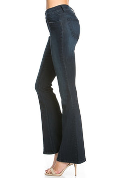 O2 Mid-Rise Classic Flare Jeans