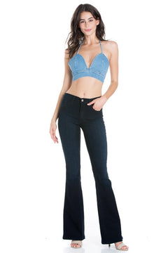 O2 Soft Fabric Flare Jeans