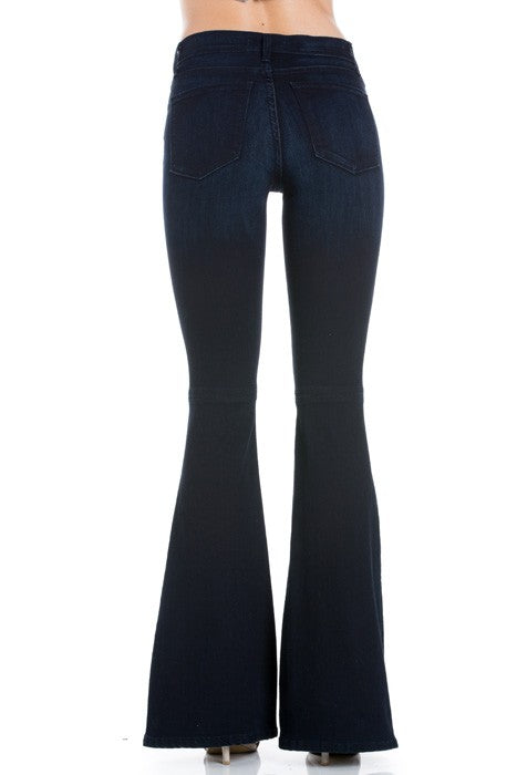 O2 Soft Fabric Flare Jeans