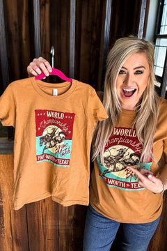 Championship Bronc Match Tee