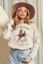 Hold Your Horses Sweatshirt and Wait on the Lord