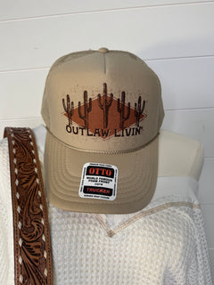 Outlaw Livin - Foam Trucker Cap - Multiple color options