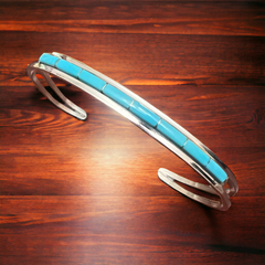 Anson Wallace Turquoise & Sterling Silver Bracelet