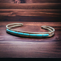 Anson Wallace Turquoise & Sterling Silver Bracelet