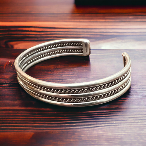 Elaine Tahe Sterling Silver Bracelet