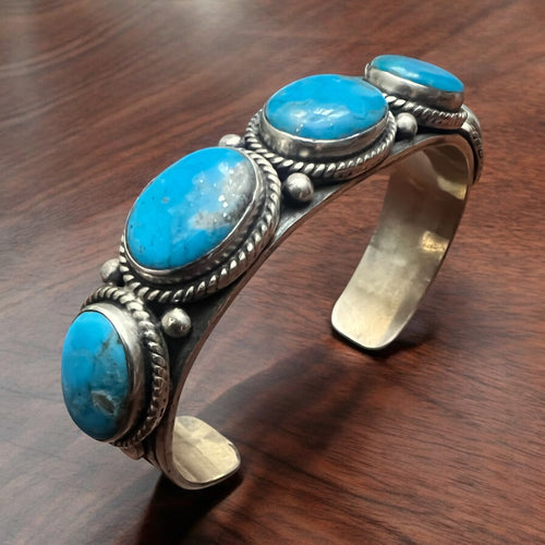 Blue Kingman Turquoise Cuff