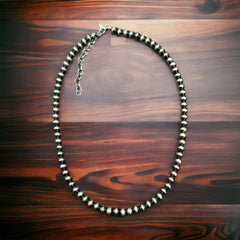 5 mm Navajo Pearl Necklace - 18 inch