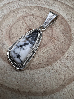 Samuel Yellowhair White Buffalo Pendant