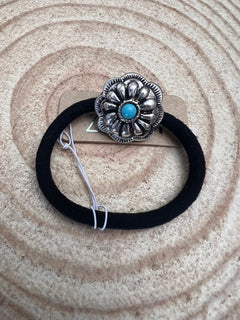 Western Concho Hair tie