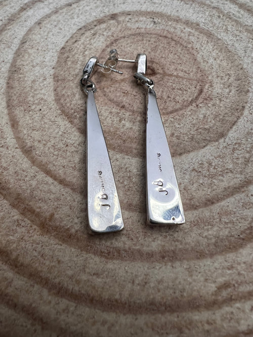 Jason Bobelu Multi-Stone & Sterling Silver Earrings