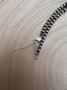 Graduated Sterling Pearl Necklace - 28 inch