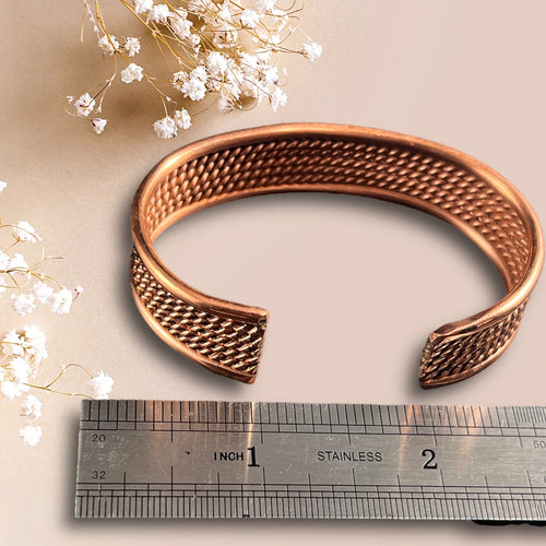 Native bracelet - Verna Tahe copper bracelet