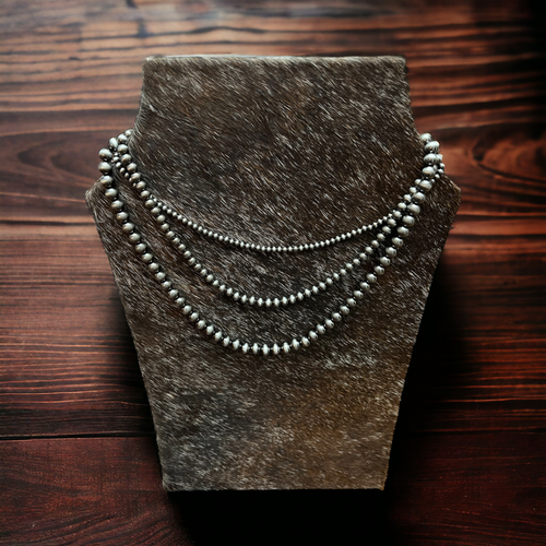 Faux Pearls - 3 Layered Necklaces