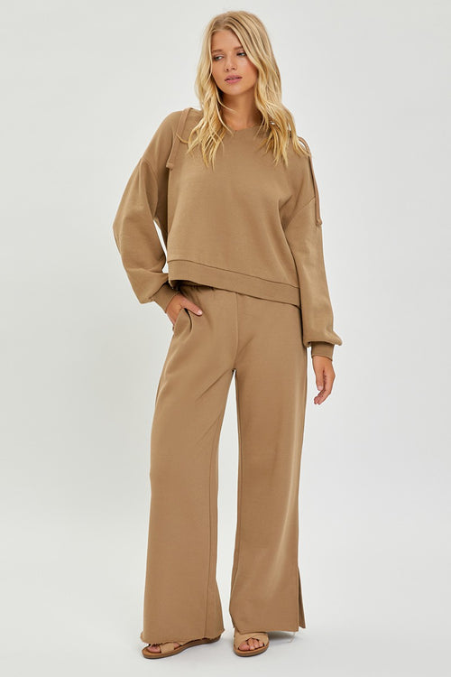 Risen Wide Leg Sweatpants