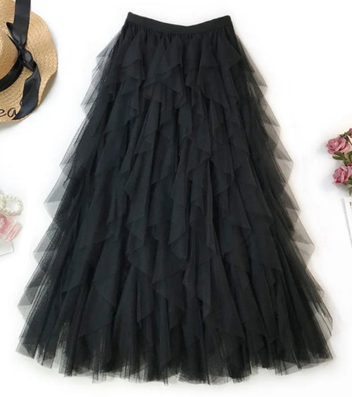 Black Tulle Skirt - Clearance Sale