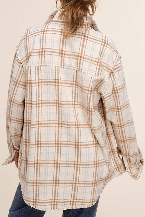 Soft Plaid Button Down Shirt - Small and Medium remaining