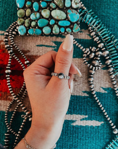 Scarlett White Buffalo Stacker Ring