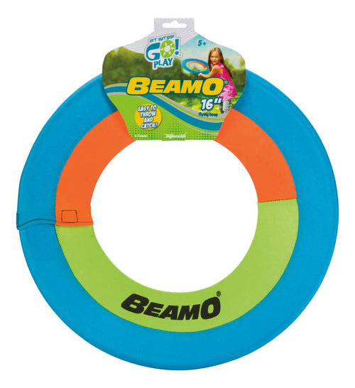 GO™ Mini Beamo Flying Hoop (16-Inch), Throwing Disk