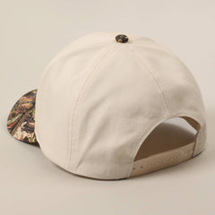BEER ME Embroidered Trucker Hat - Leopard or Camo - Cowhide and Conchos