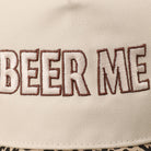 BEER ME Embroidered Trucker Hat - Leopard or Camo - Cowhide and Conchos