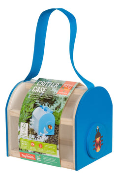 Beetle & Bee Critter Case FSC Certified Wood - Outdoor Play - Cowhide and Conchos
