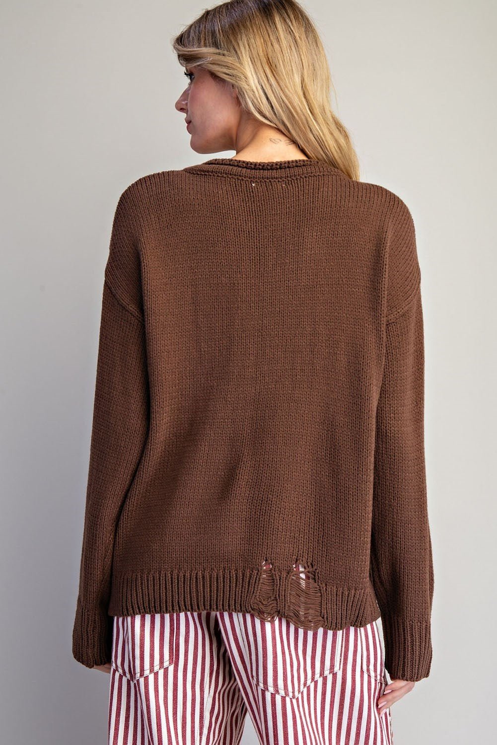 Boots Sweater - Cowhide and Conchos